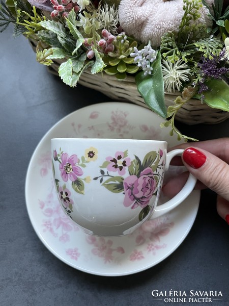 Romantikus Cath Kidston stílusú rózsás tea szett