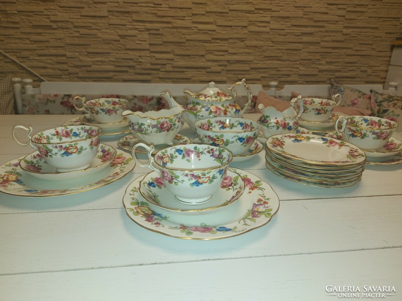 English hammersley&co porcelain breakfast set