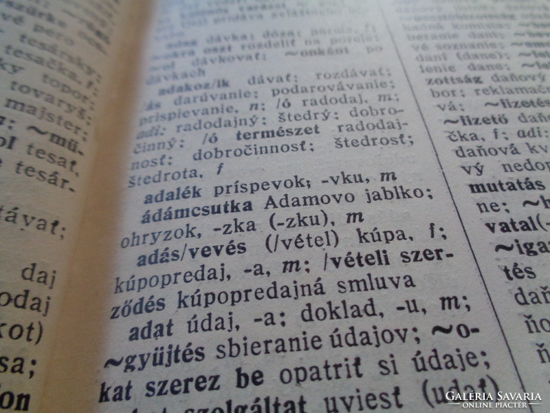 Új szlovák - magyar  szótár  II.  javított kiadás