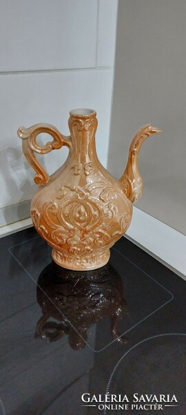 Antique chandelier glazed spout