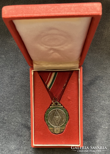 Miklós Zrinyi Military Academy Champion 1965 - medal in gift box