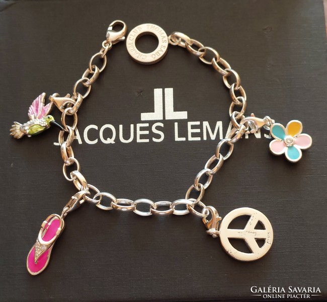 Thomas sabo charm bracelet with 4 charms