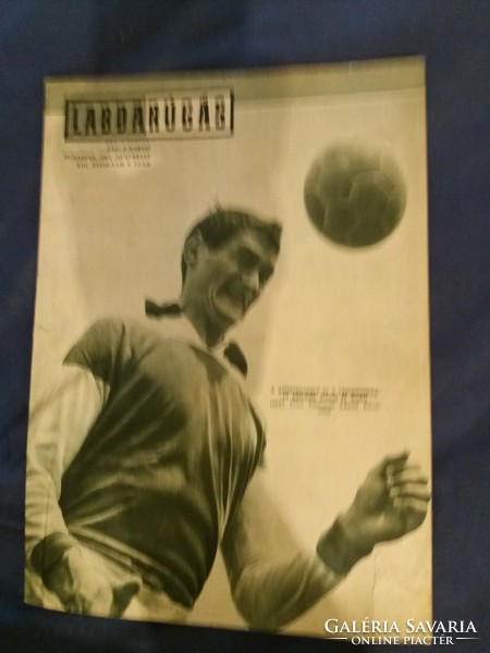 1967.August football Hungarian football newspaper magazine according to the pictures