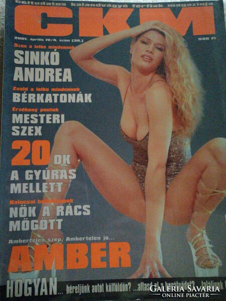 CKM férfi magazin 2001.ápr.