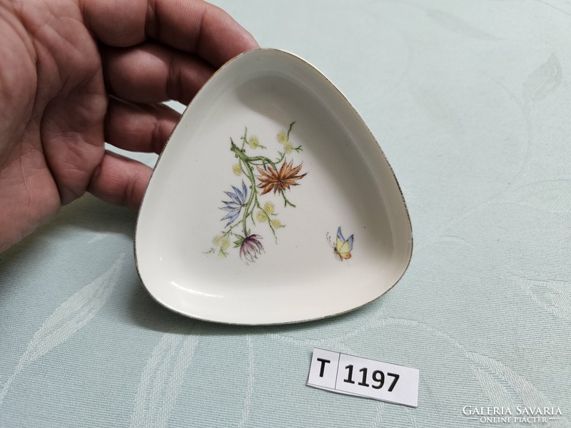 T1197 small bowl with aquincum flower pattern 10 cm