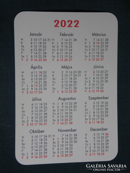 Card calendar, Lágymányos pharmacy, pharmacy, Budapest, pharmacy kitchen equipment, 2022 (1)