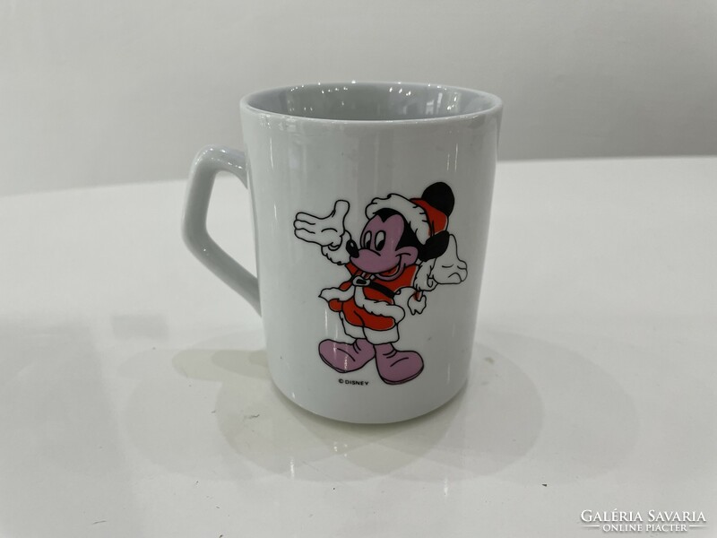 Zsolnay walt disney mickey mouse mug cup glass porcelain fairy tale figure