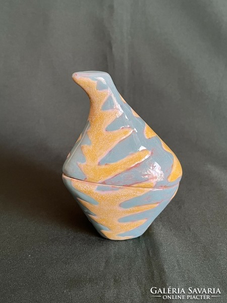 Retro craftsman bird shaped ceramic bonbonnier (c0003)