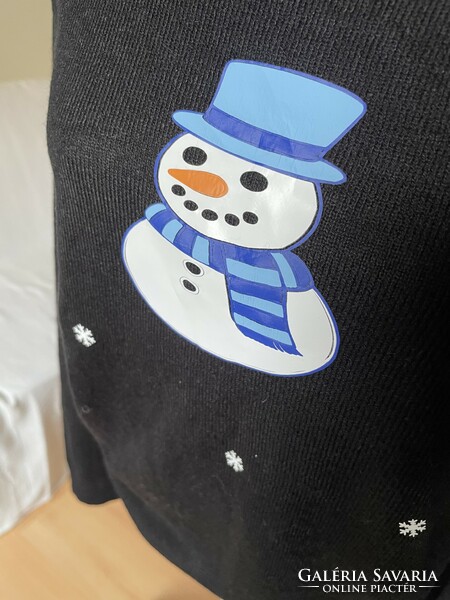Quality, snowman Christmas hoodie - french connection - size 