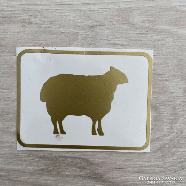 Sheep, animal, sticker,