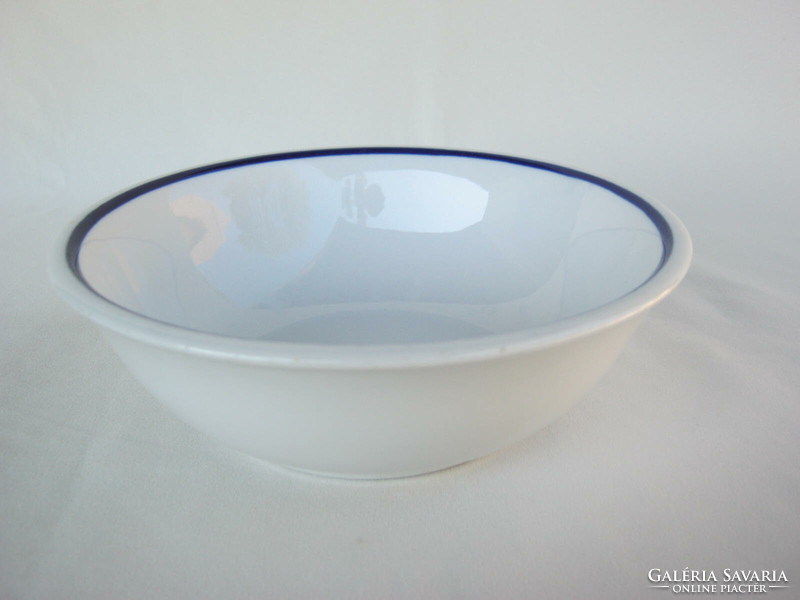 Zsolnay porcelain soup deep canteen plate
