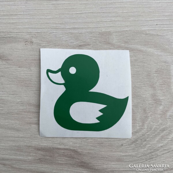 Duck, animal, sticker, for car