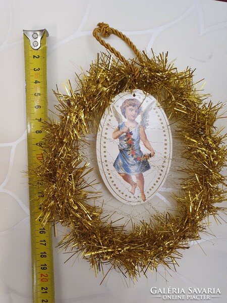 Nostalgic Christmas tree decoration, large, flawless angel