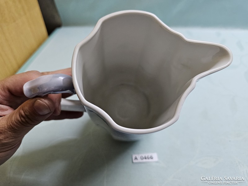A0466 cld Czechoslovakia (pre-war) porcelain jug 19 cm