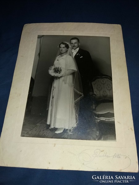 Antik 1943 DEDIKÁLT( Rutkai által) fotó esküvői Rutkai fotó műhelyéből Szeged a képek szerint
