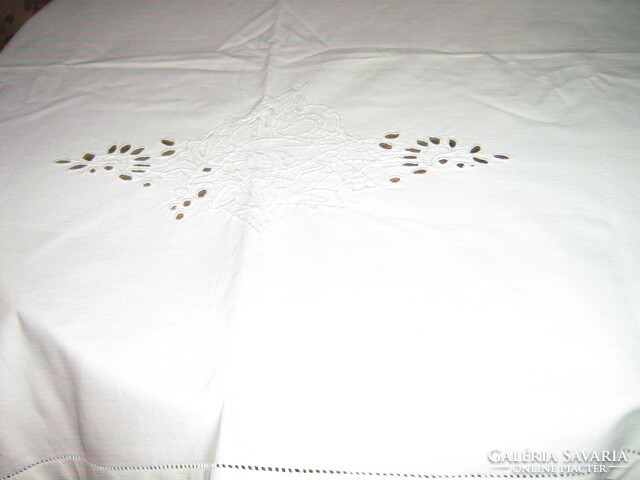 Beautiful Madeira embroidered sheet