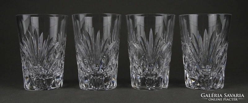 1P268 flawless polished glass glass set 4 pieces