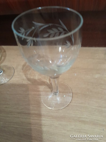 Antik pohár boros 13 cm