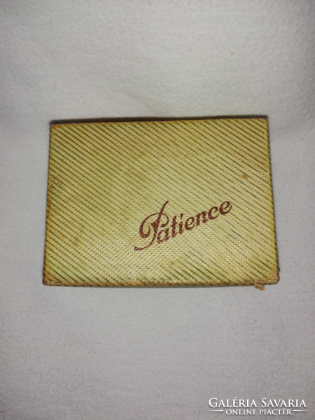 Collection patince mini French card, from the early 1900s, in box