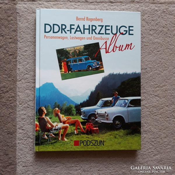 DDR-Fahrzeuge Album - német nyelvű szakkönyv