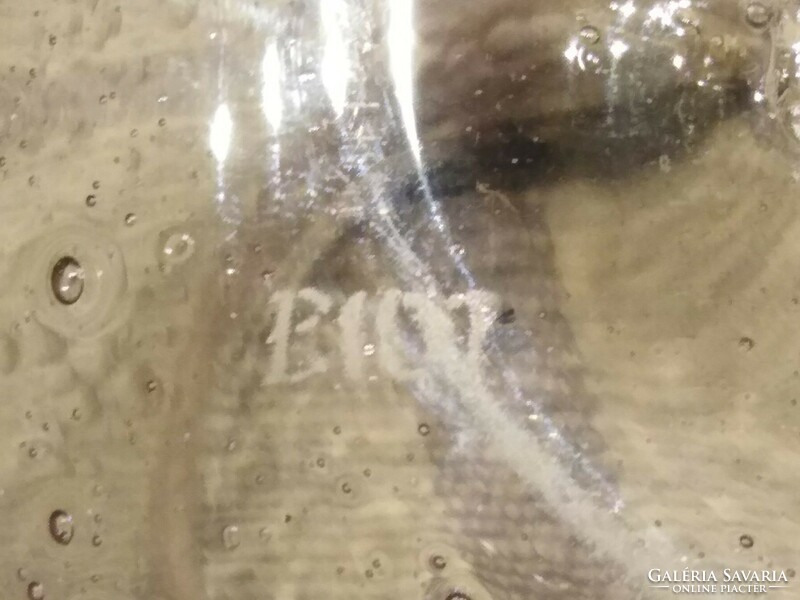 Üveg bonbonier - BIOT / francia edény