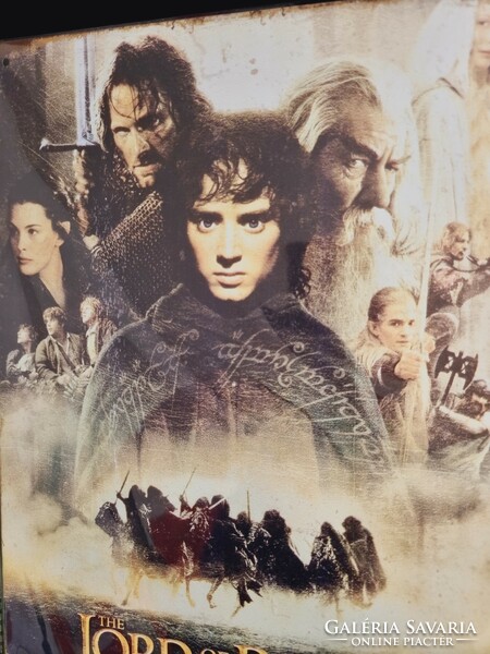 Lord of the Rings vintage metal sign new! (102)