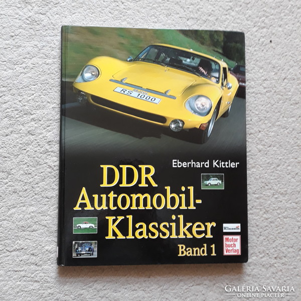 DDR Automobil- Klassiker Band 1 - német nyelvű szakkönyv