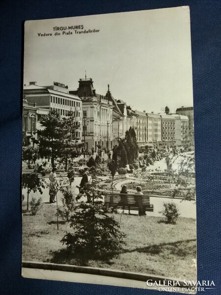 1963 Târgu Mureş cityscape postcard according to the pictures