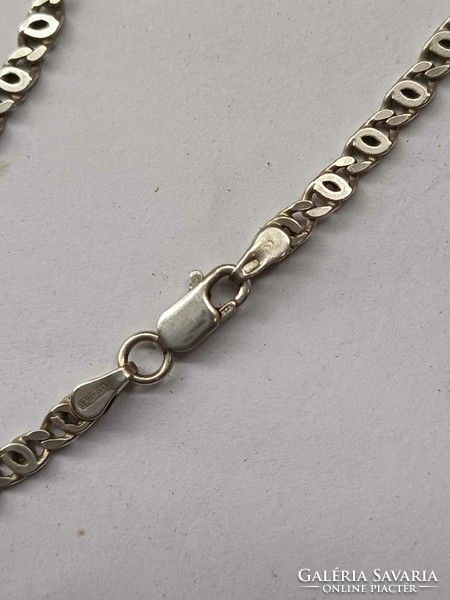 Men's silver chain-massive-46 cm- 9.9 g