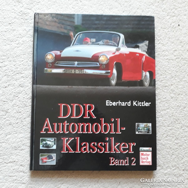 DDR Automobil- Klassiker Band 2 - német nyelvű szakkönyv