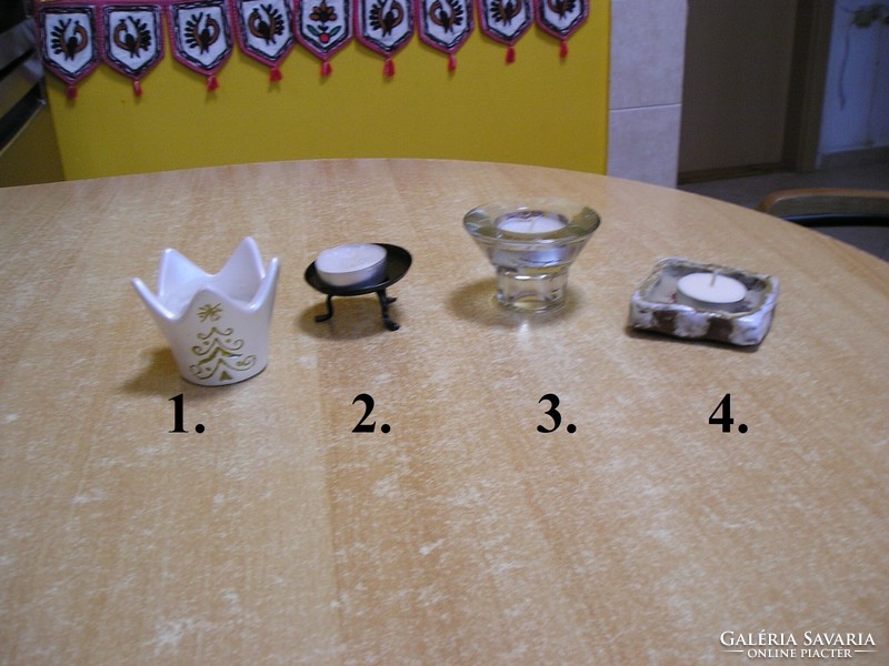 Candle holder, small - 4 pcs. Together
