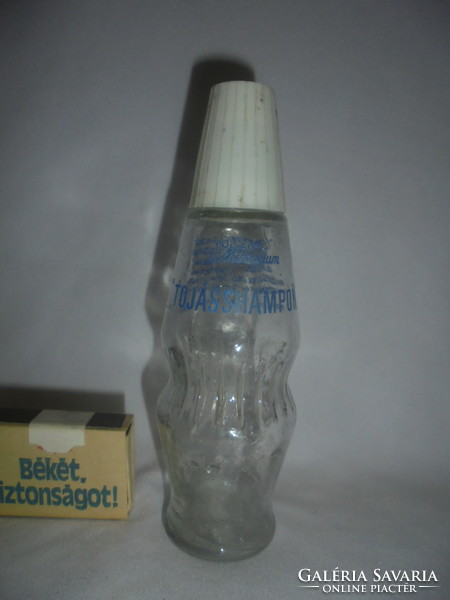 Retro " Tojás shampon" - samponos üveg palack