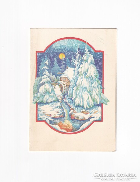 K:017 Karácsony képeslap