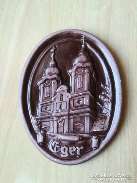 Eger - plaster cast wall decoration, souvenir