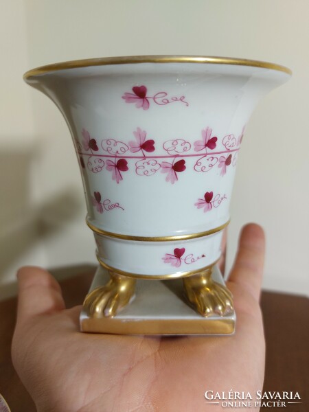 Herendi Indiai barokk körmös váza párban (17)