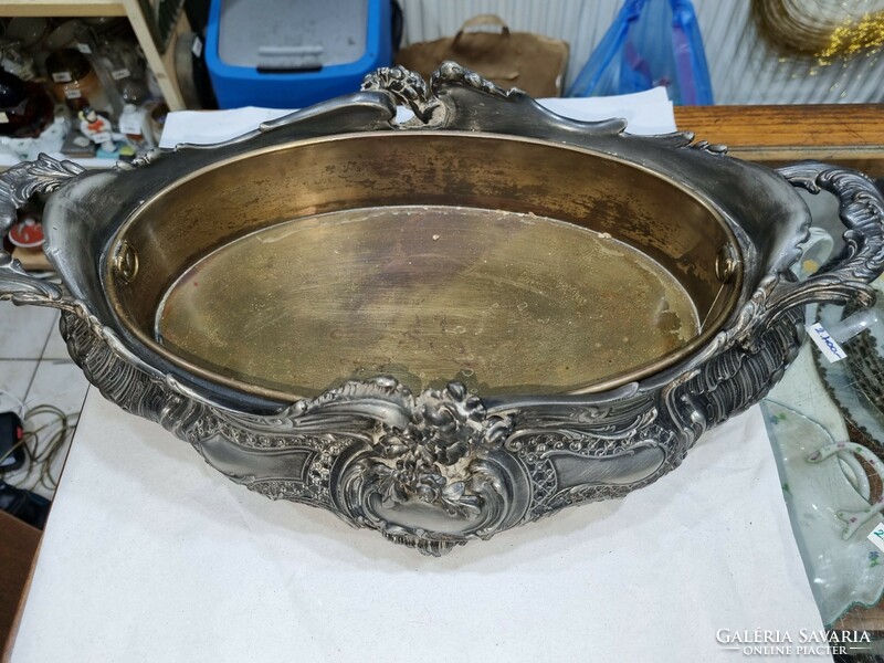 Old tin bowl