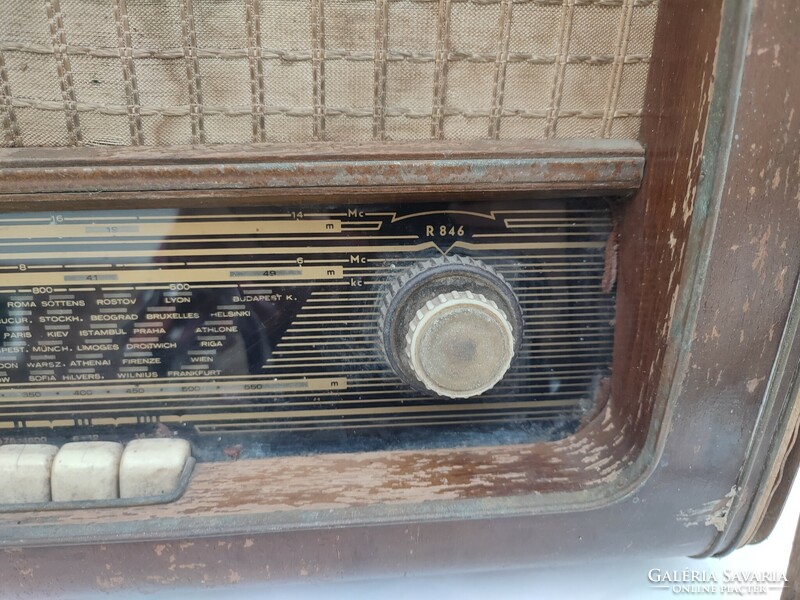 Vadásztölténygyár R846 Diadal régi rádió