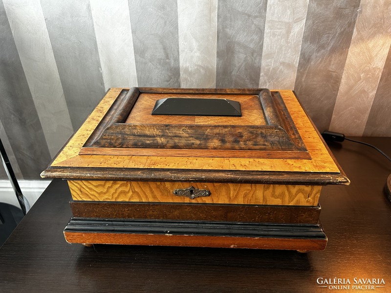 Antique jewelry box, Biedermeier