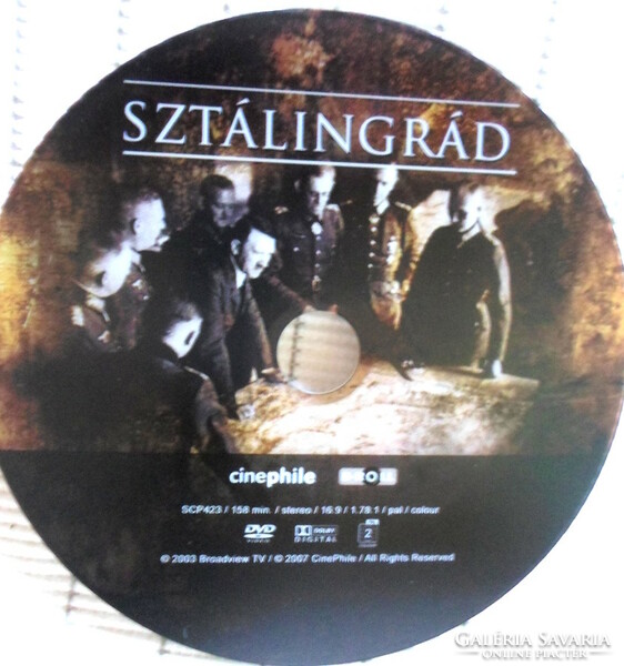 Sztálingrád – német dokumentumfilm, 2003 (II. világháború, DVD)