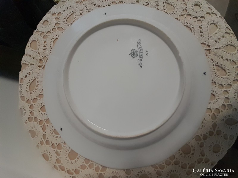 Herendi tányér szalagos koronás jelzéssel