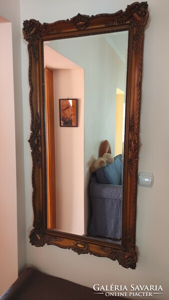 Antique wall (living room) mirror