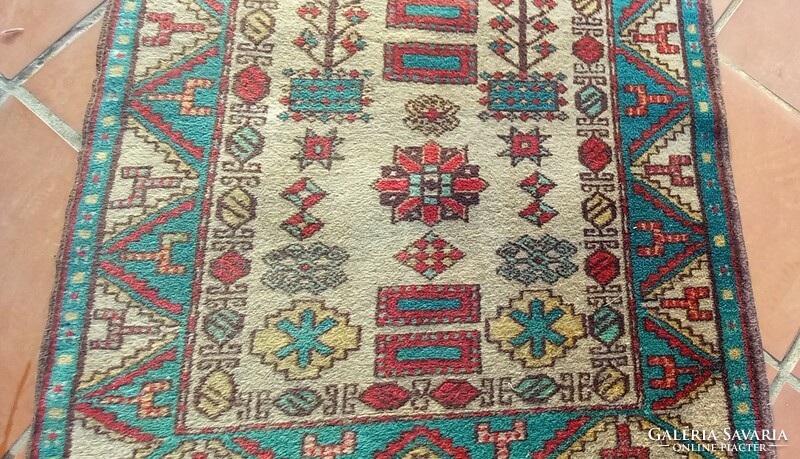 Kézi csomózású Kazak futó szőnyeg ALKUDHATÓ