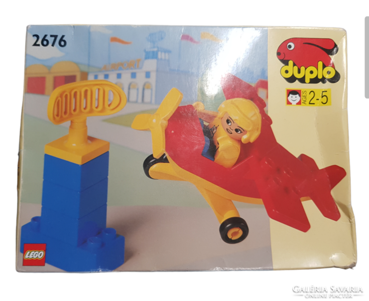 Lego Duplo 2676 Bontatlan készlet! Bertie the Little Red Plane (Bertie, a kis vörös repülő) 1993