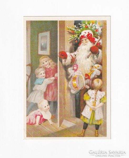 T:00 Santa postcards replica