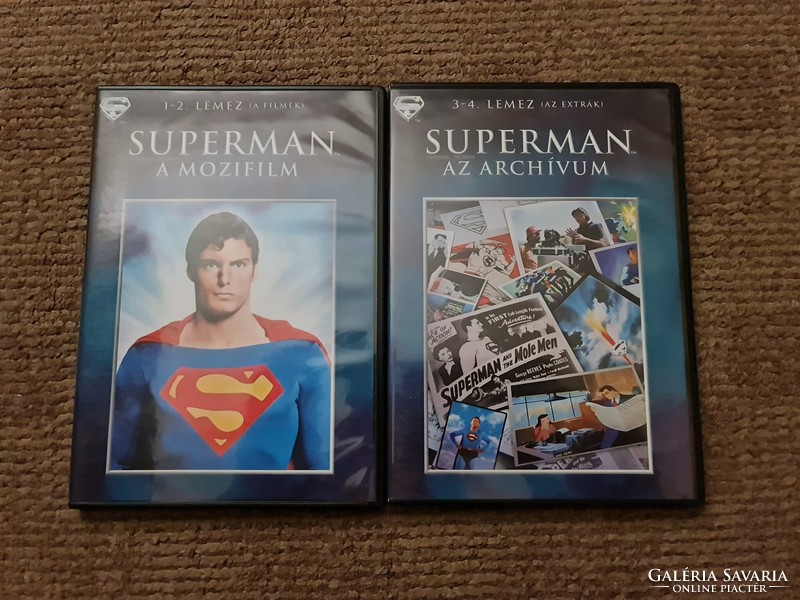 Superman A Mozifilm 4 lemezes különleges kiadású DVD