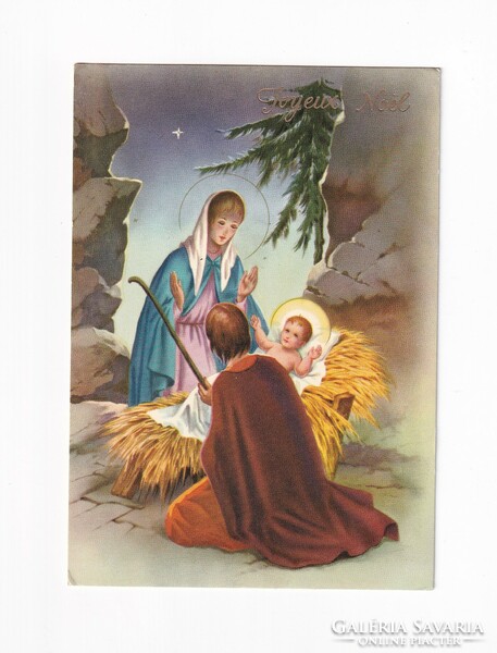 K:147 Karácsonyi képeslap vallásos