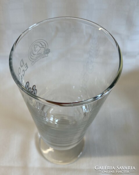 Douwe Egberts jegeskávés Ice Coffee talpas üveg pohár
