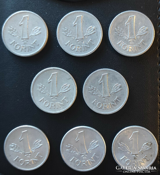 1 Forint 1980; 1981; 1982; 1983; 1984; 1987; 1988; 1989; BP.