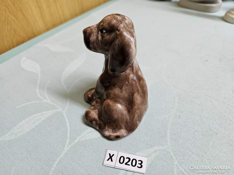 X0203 ceramic dog 9 cm