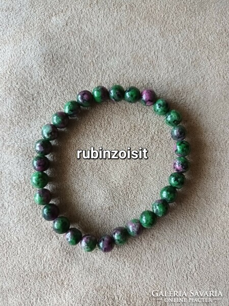 Rubinzoisit mineral bracelet